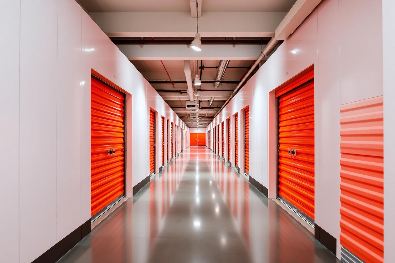 Instalação de selfstorage moderna